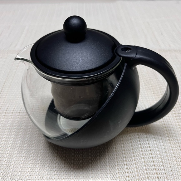 Service Ideas Glass Lined Tea Ball with Removable Basket - Picture 6 of 9